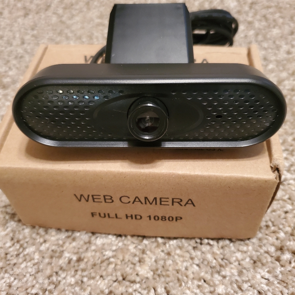 Web Camera with built-in microphone